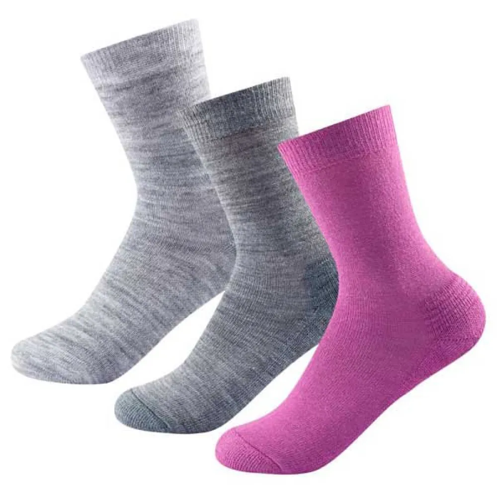 

Носки DEVOLD OF NORWAY Daily Merino Medium long 3 pairs, разноцветный