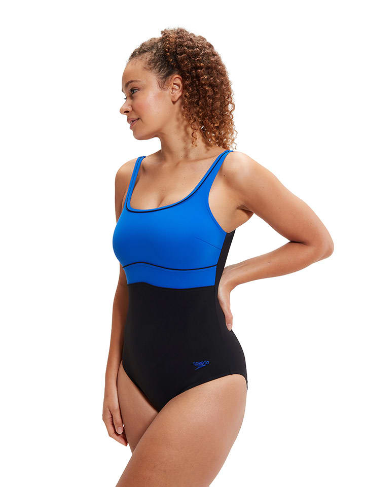 

Купальник Eco Contoureclipse Speedo, цвет schwarz/blau