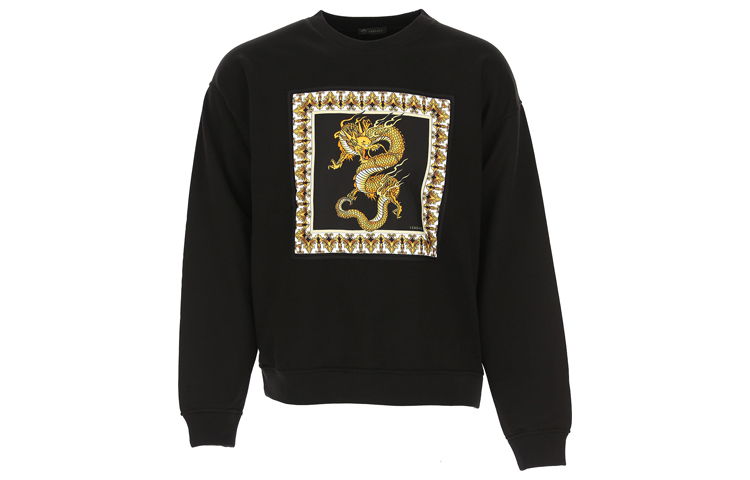 

VERSACE Свитшот мужской черный