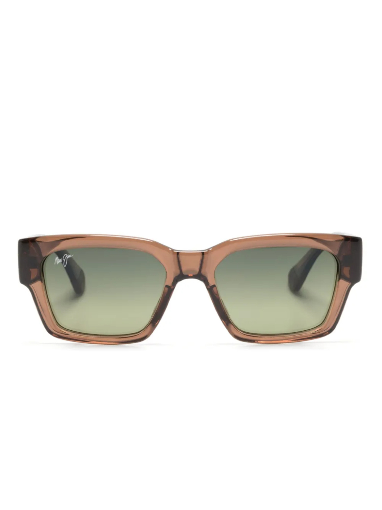 

Maui Jim солнцезащитные очки в квадратной оправе, коричневый