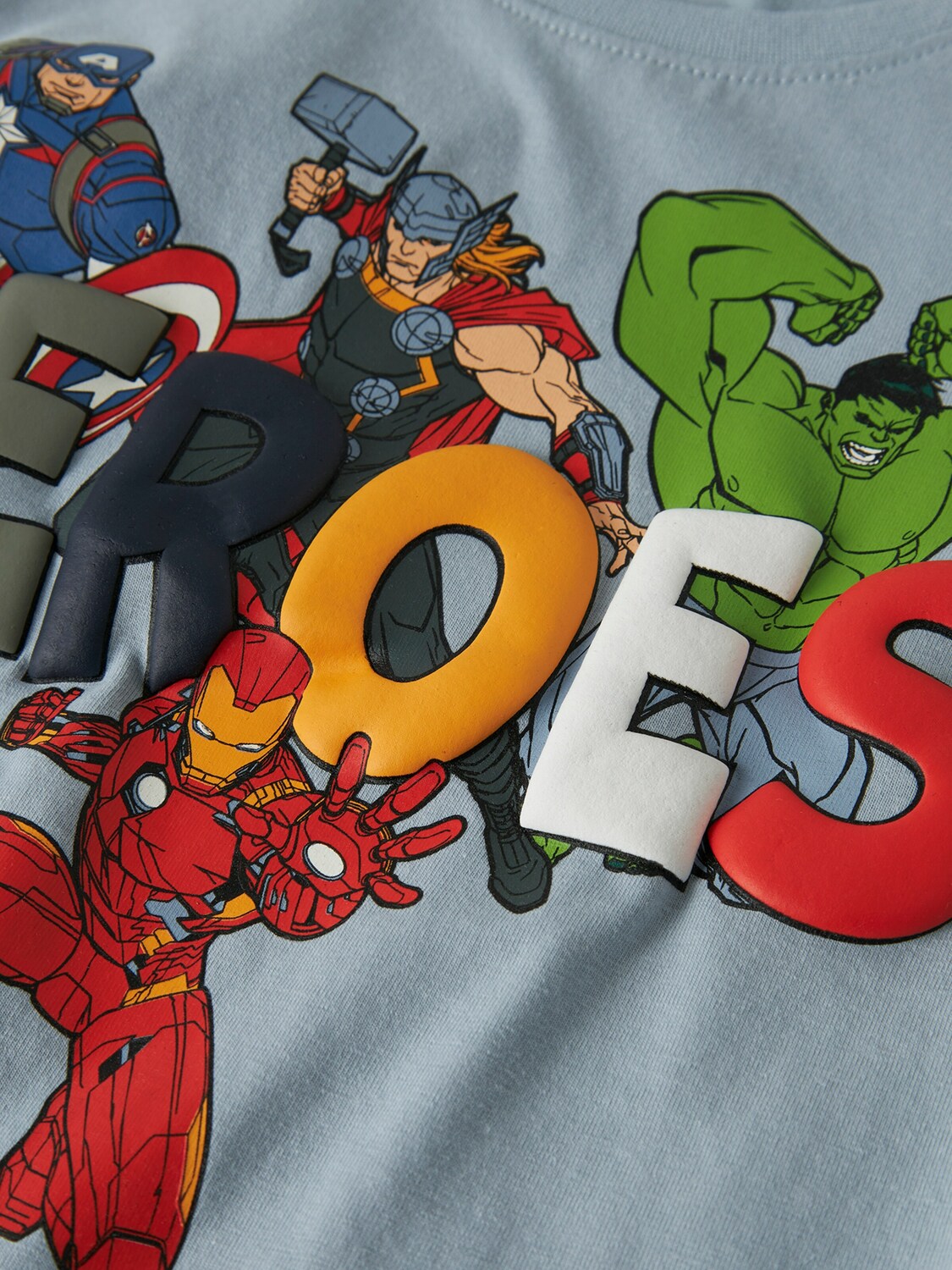 NAME IT Лонгслив 'NMMFLINT MARVEL' в цвете Smoke Blue, Royal Blue — фото 3