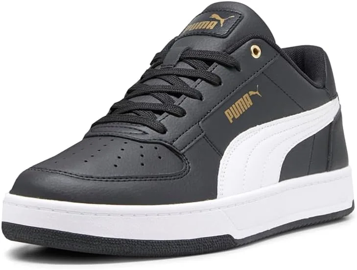 Мужские спортивные кроссовки Puma PUMA Caven 2.0, белый/черный/золотой — фото 3
