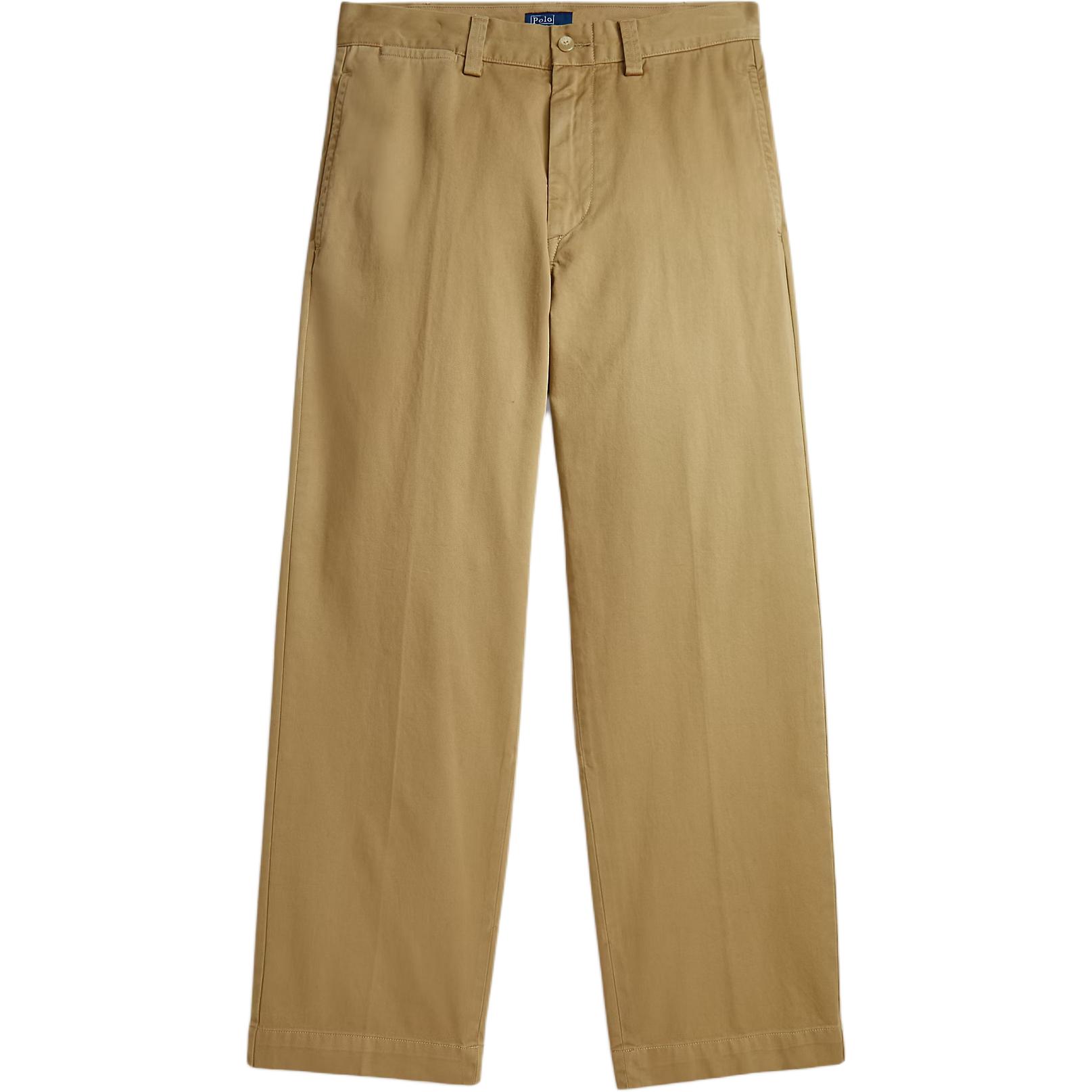 

Брюки с высокой посадкой Polo Ralph Lauren, хаки