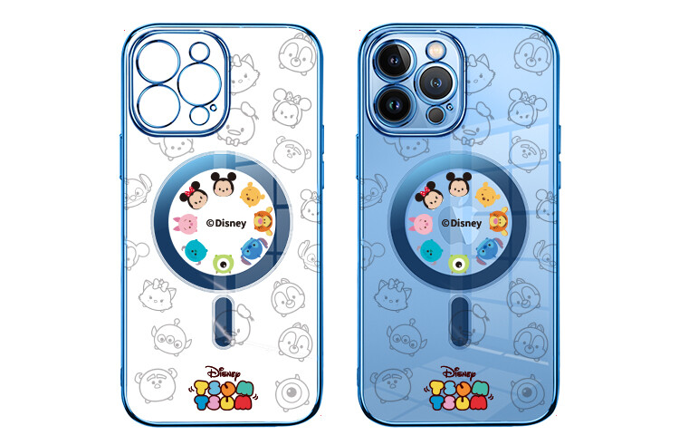 

Чехол для телефона Disney, Plating Black 1001