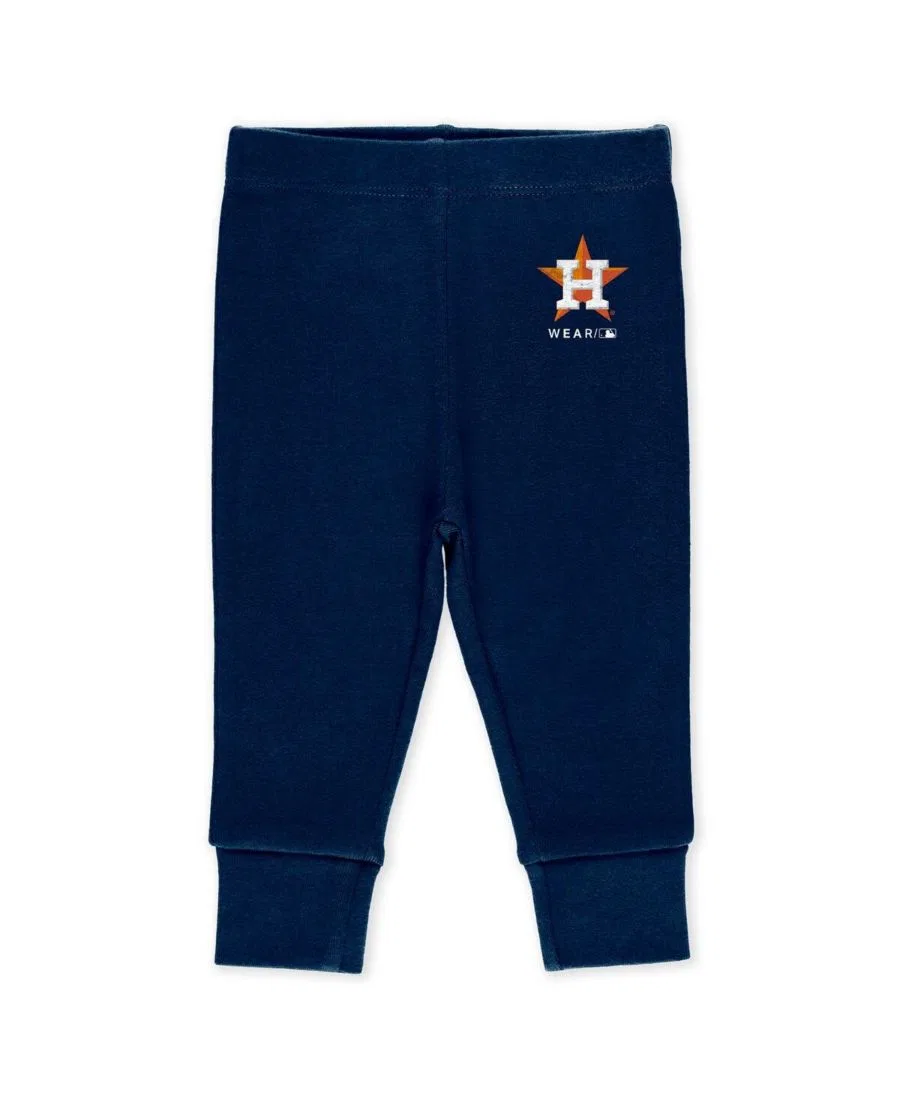 Комплект из боди и штанишек Turn Me Around с символикой команды Houston Astros для мальчиков и девочек, серый/белый/темно-синий Wear By Erin Andrews — фото 4
