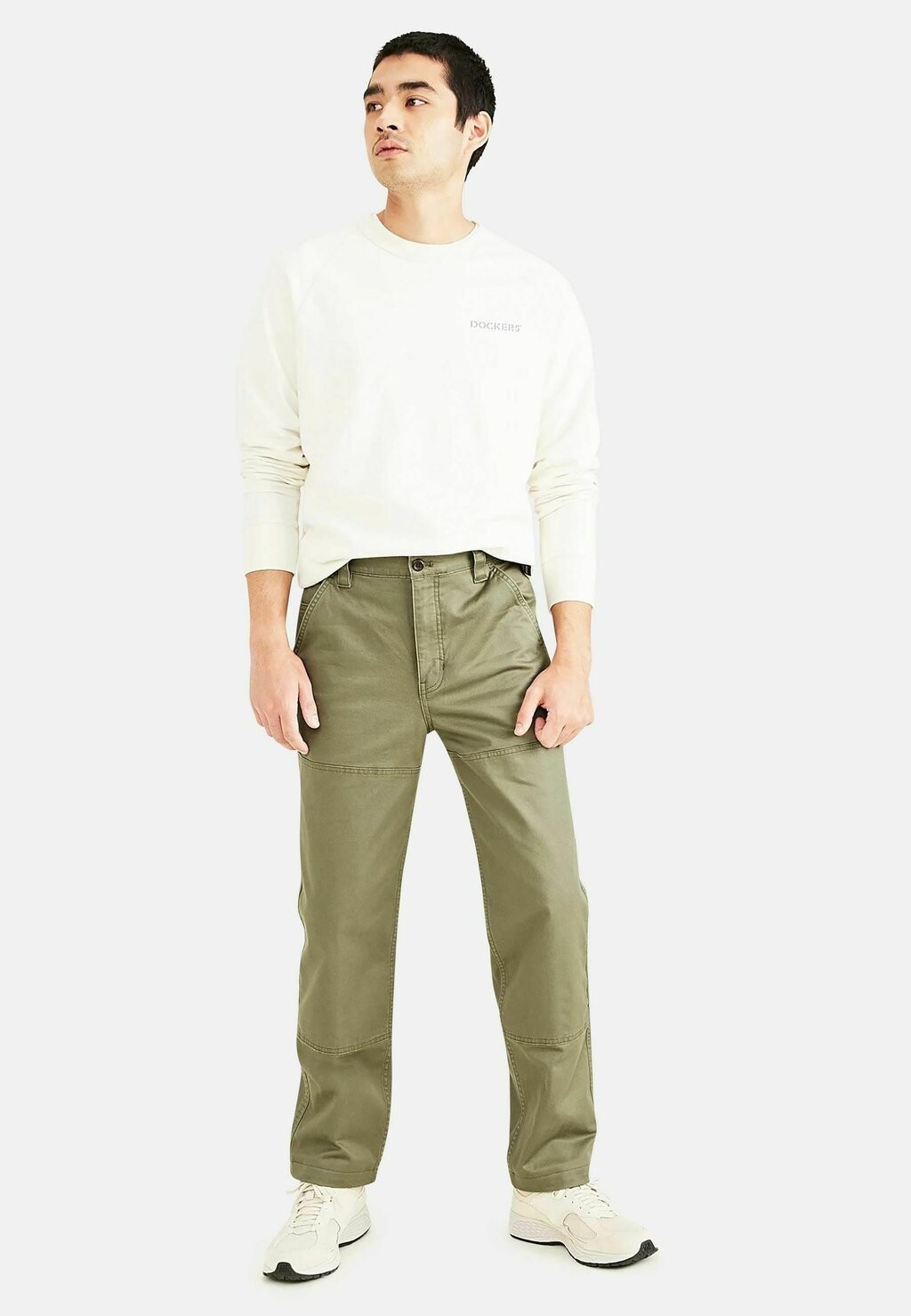 

Брюки STRAIGHT FIT UTILITY DOCKERS, камуфляжный зеленый