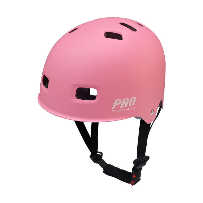 

Велосипедный шлем Pro Sport Lights, розовый