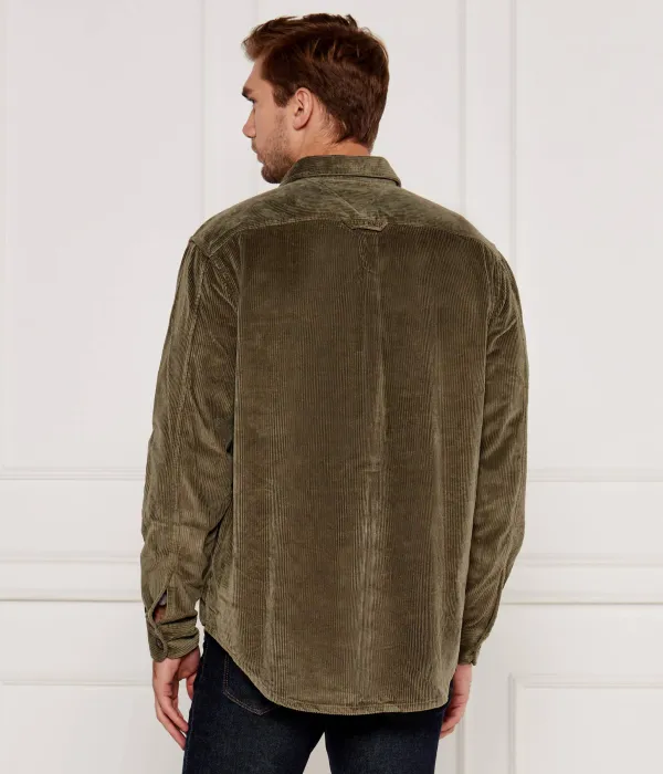Рубашка Loose fit Tommy Hilfiger, зеленый — фото 3