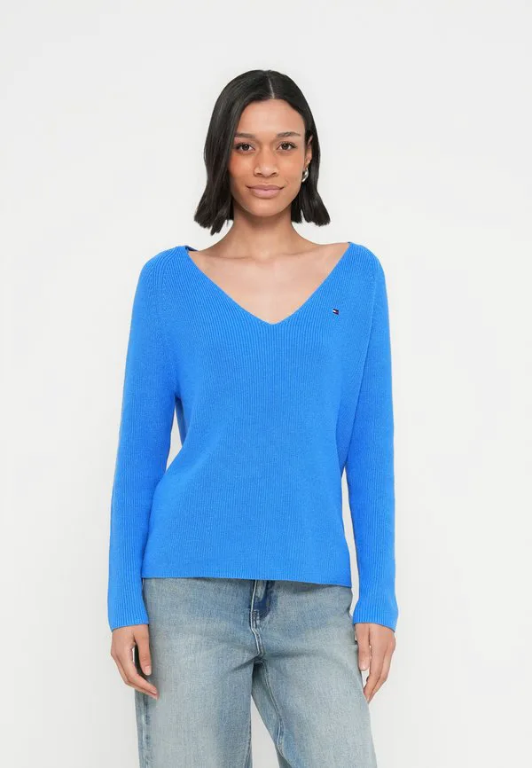 Джемпер с кардиганным стежком Tommy Hilfiger, Mesmerizing Blue
