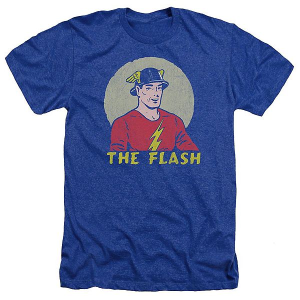 

Футболка Dc comics flash faded circle adult heather Licensed Character