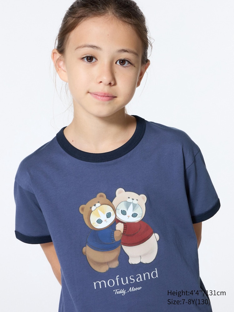 

Детская футболка Uniqlo, цвет 66 синий