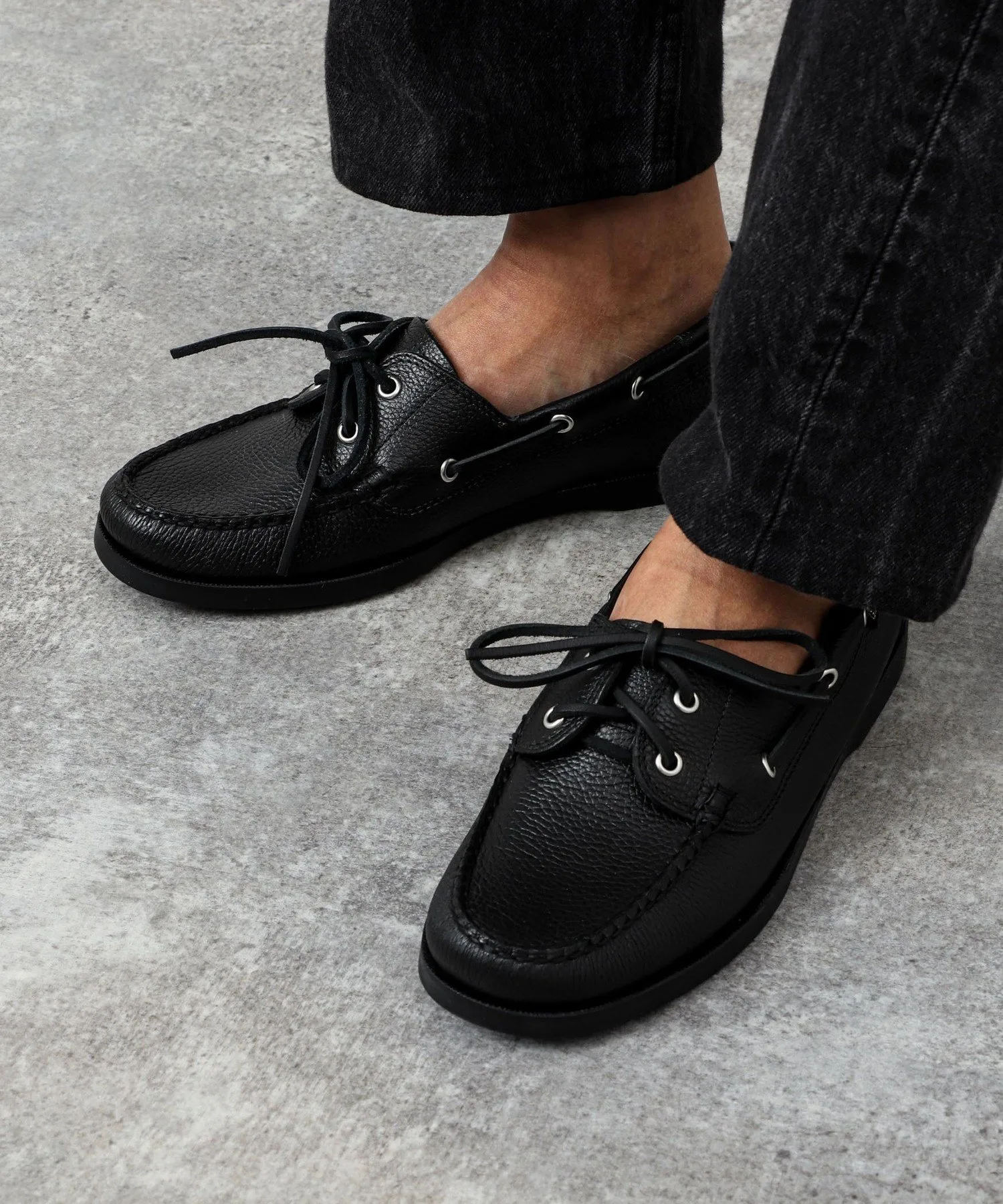 Туфли GHBASS BA20320 JETTY II Палубные тачки Nolley'S Goodman, black