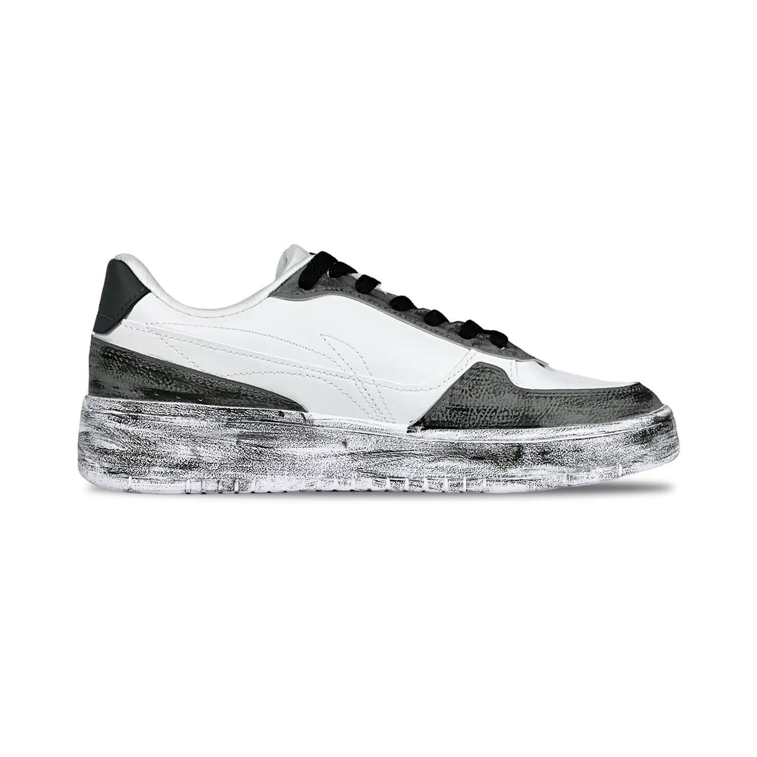 

Мужские низкие кроссовки Duda Skateboard Shoes Grey/Black Lining