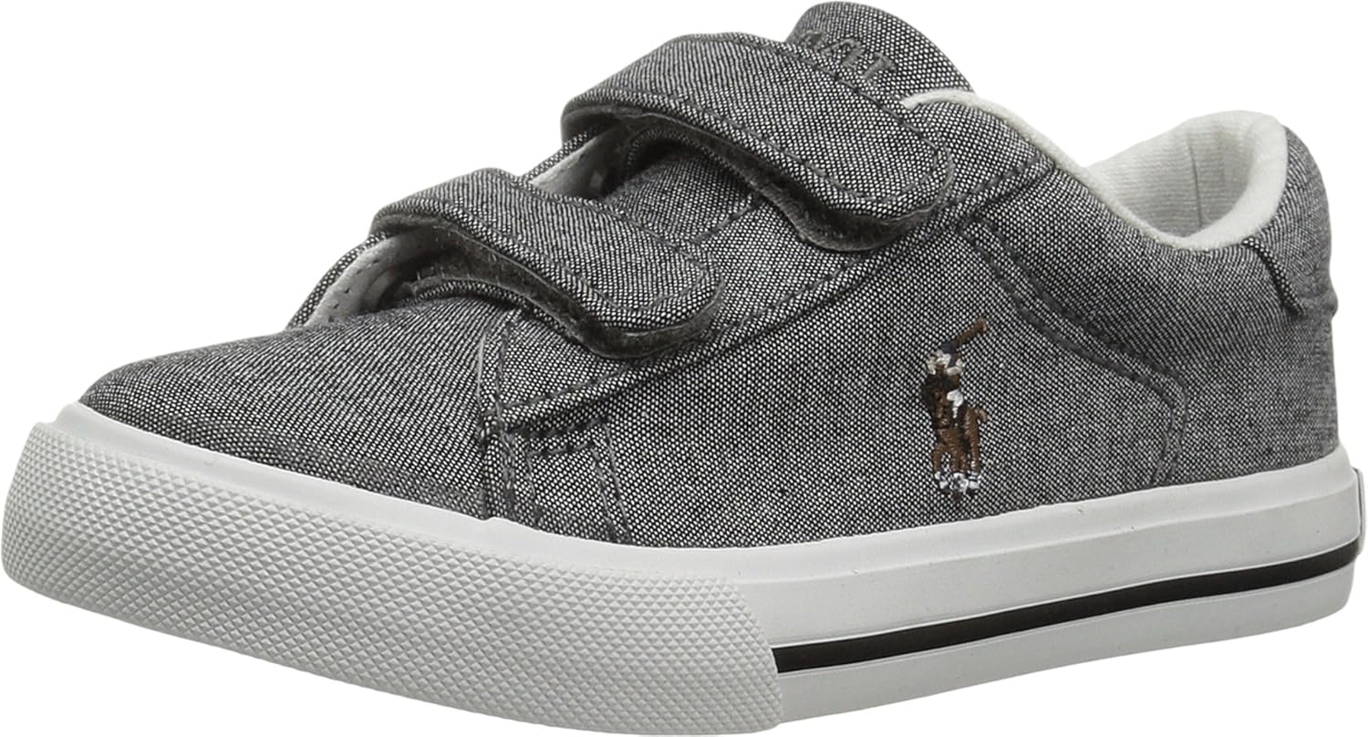 

Polo Ralph Lauren Детская обувь для мальчиков Easten EZ II (младший ребенок), серый/мультиколор