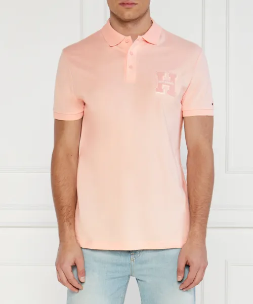 

Футболка поло Regular fit Tommy Hilfiger, розовый