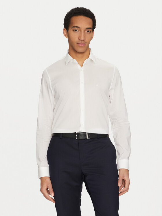 

Рубашка обычного кроя K10K114356 Calvin Klein, белый