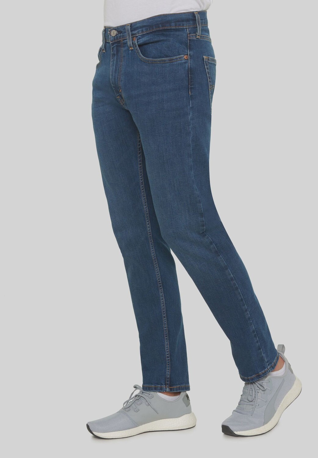 Джинсы 502™, однотонные, зауженного кроя, мужские Levi's — фото 3