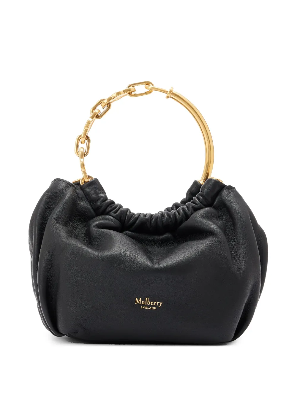 

Кожаная сумка-тоут Mulberry, черный