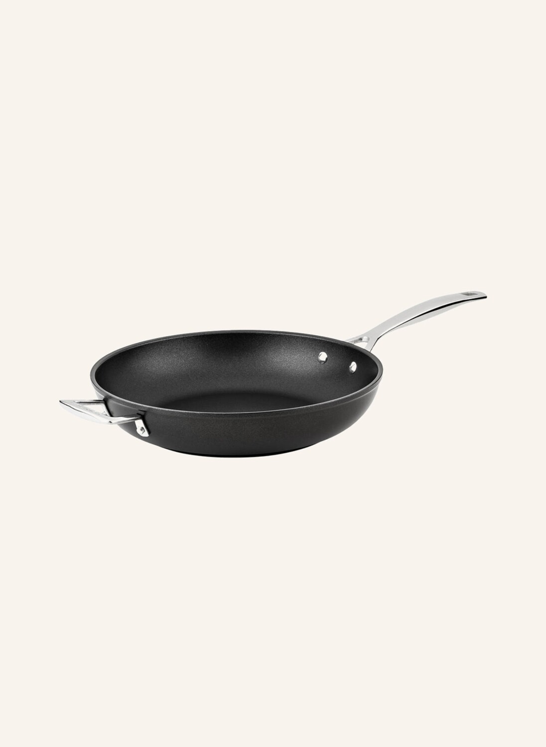 

Сковорода алюминиевая с антипригарным покрытием, диаметр: 28 см. Le Creuset, черный