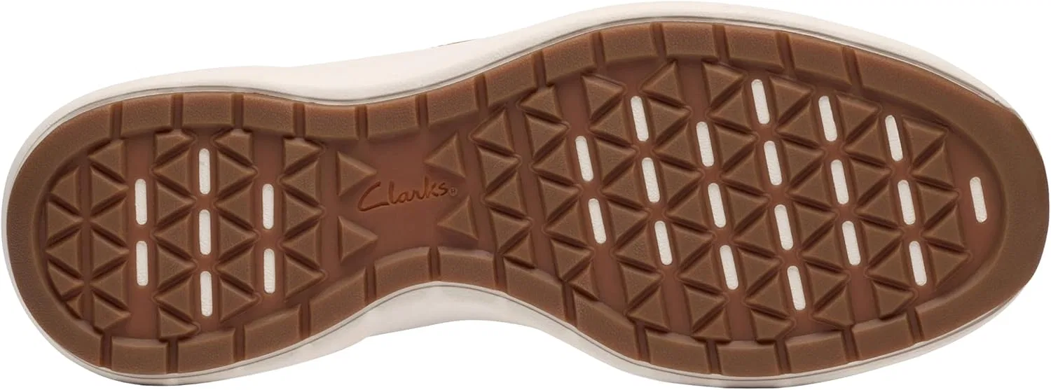 Туфли Clarks Herren Mullan Moc-, Dark Tan Lea — фото 3