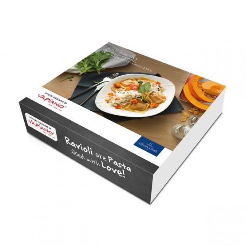 

Набор тарелок для пасты Vapiano, 2 шт 26х21см Villeroy & Boch, белый