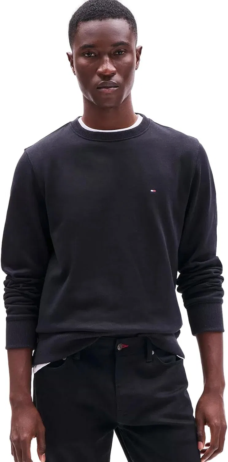 TOMMY HILFIGER мужской свитшот Crew Collection 2025, черный