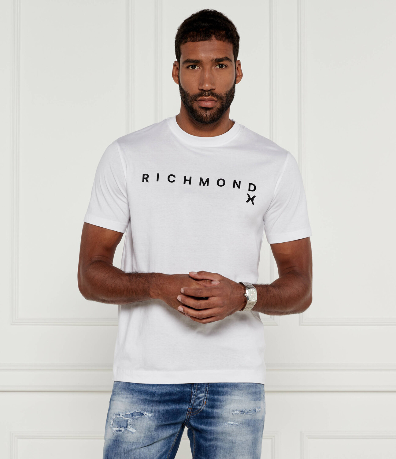 

Футболка Richmond X OLBELI Regular Fit, белый