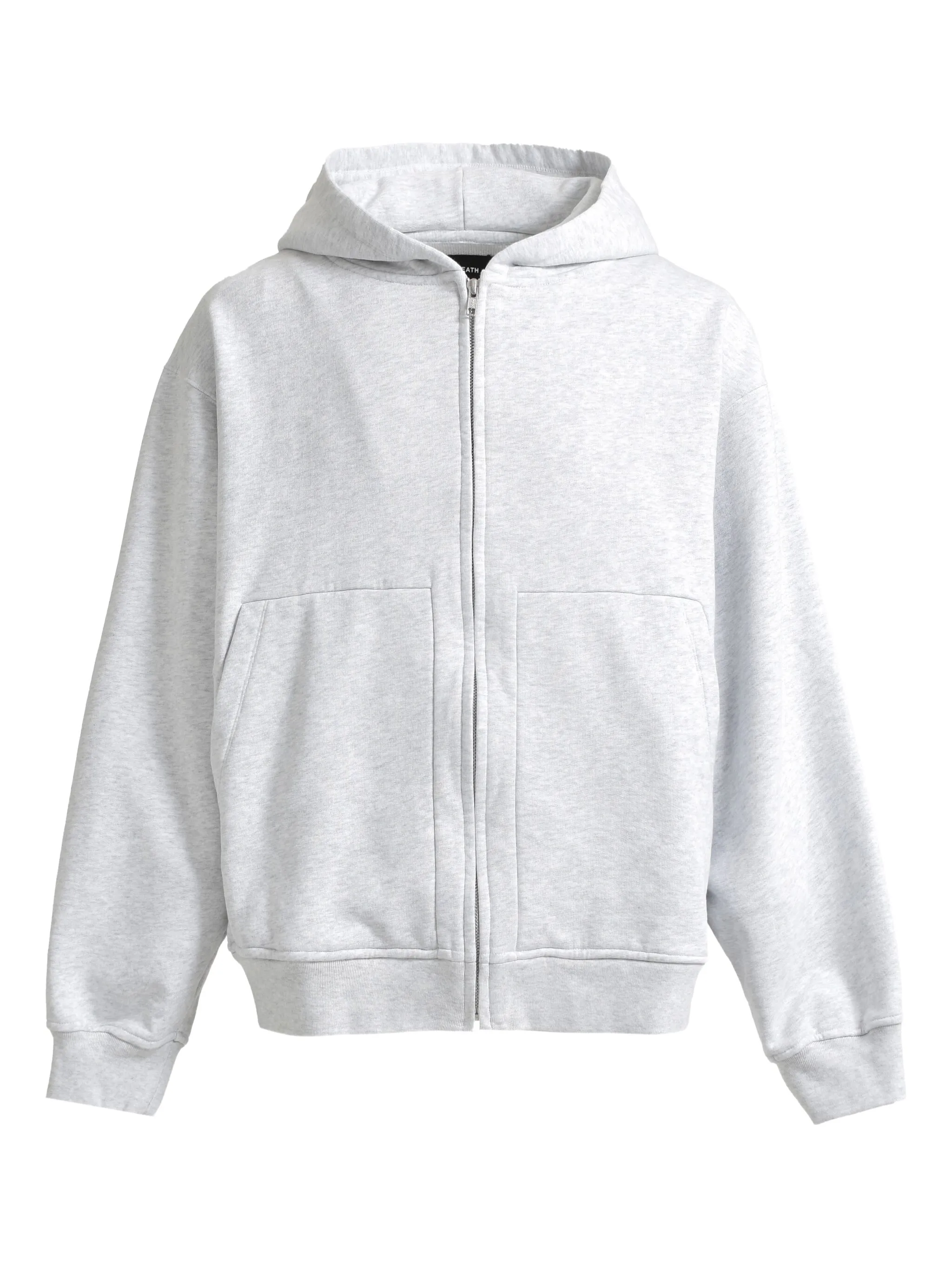 

Худи на молнии Breath, серый