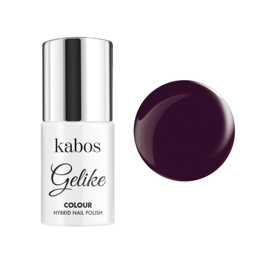 

Kabos, Гибридный лак для ногтей, цвет Gelike Purple Fairy, 5 мл