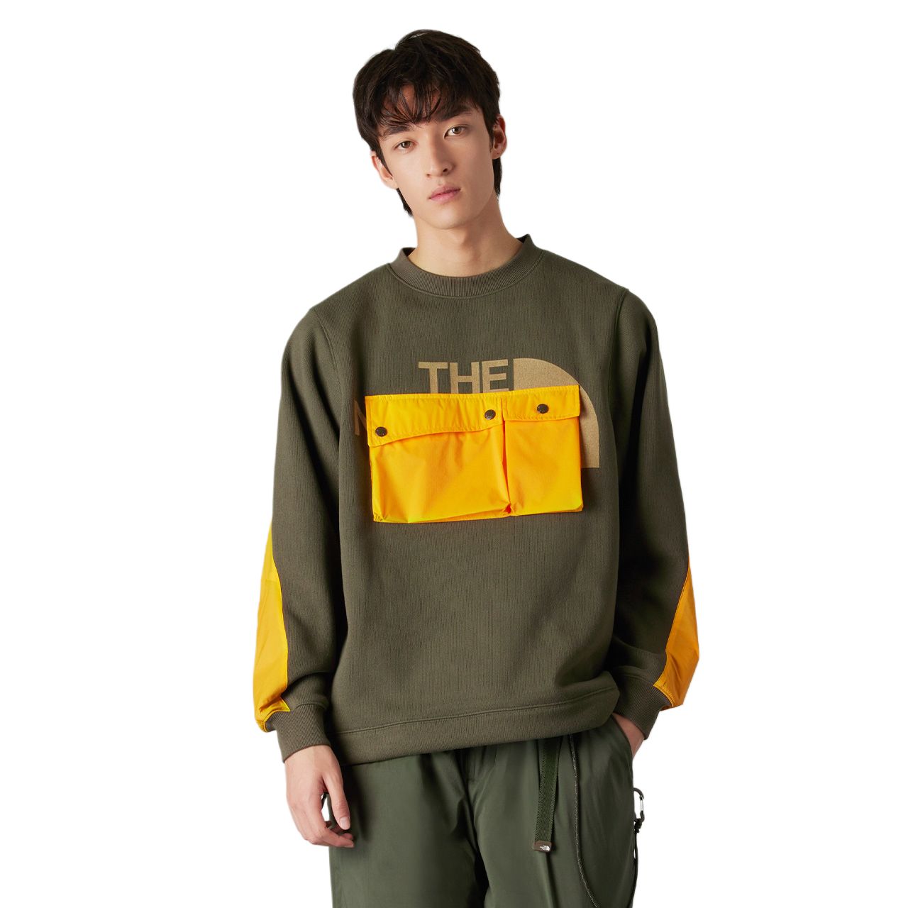 

THE NORTH FACE Толстовка для урбан-исследований мужская green