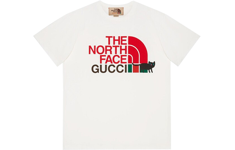 Футболка The North Face Off White GUCCI, Экрю — фото 2