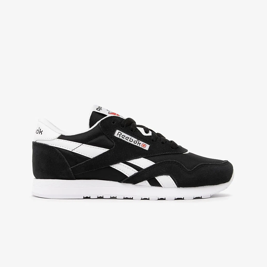 Reebok, мужские классические нейлоновые кроссовки, Cblack Ftwwht Ftwwht