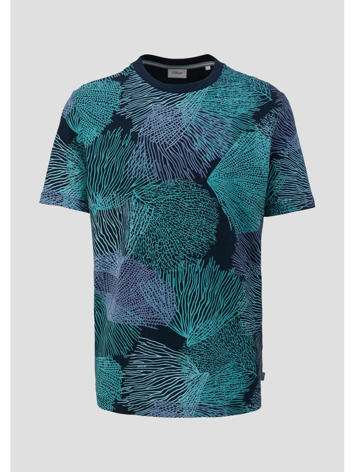 

Футболка цвета 59A2_fir green s.Oliver, Зеленый, Футболка цвета 59A2_fir green s.Oliver