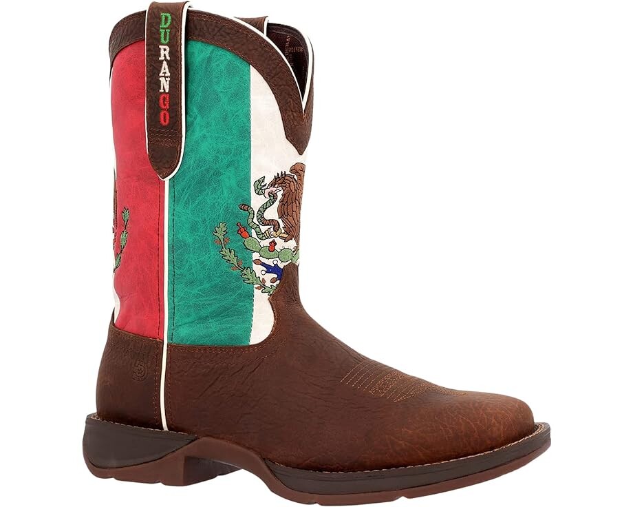

Ботинки Durango Rebel Work 11" STOE Square Toe, цвет Mexico Flag