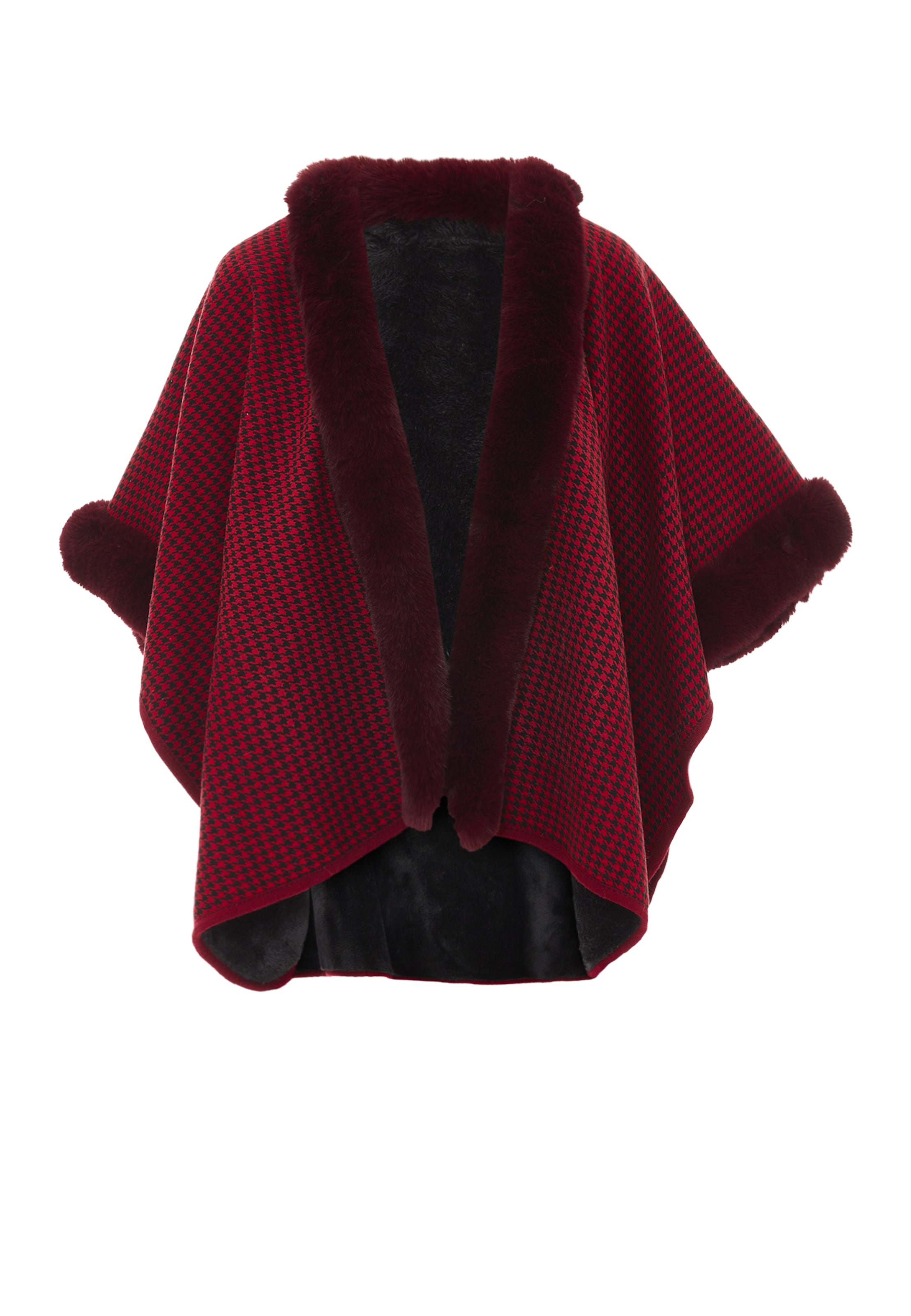 

FRAULLY Кейп в красном цвете