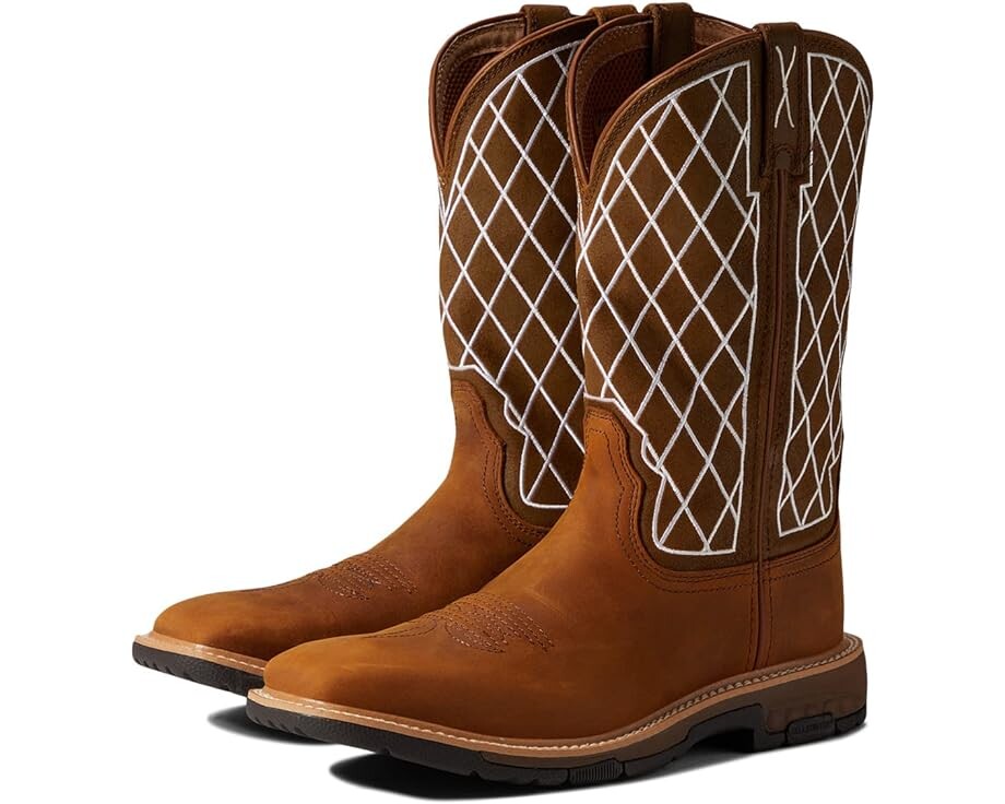 

Ботинки Twisted X Work WXB0002, цвет Oiled Saddle/Dark Brown