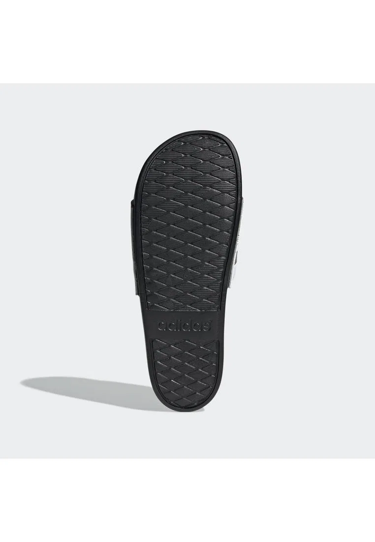 Шлепанцы, Comfort Slides, Adidas, черные — фото 3
