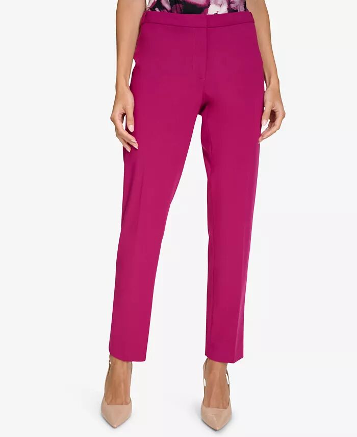 

Женские облегающие брюки длиной до щиколотки Calvin Klein, фиолетовый