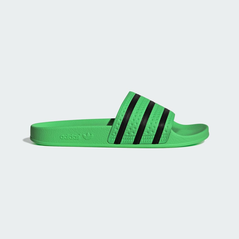 

Шлепанцы Adidas Adilette Slides, цвет Screaming Green/Core Black/Screaming Green