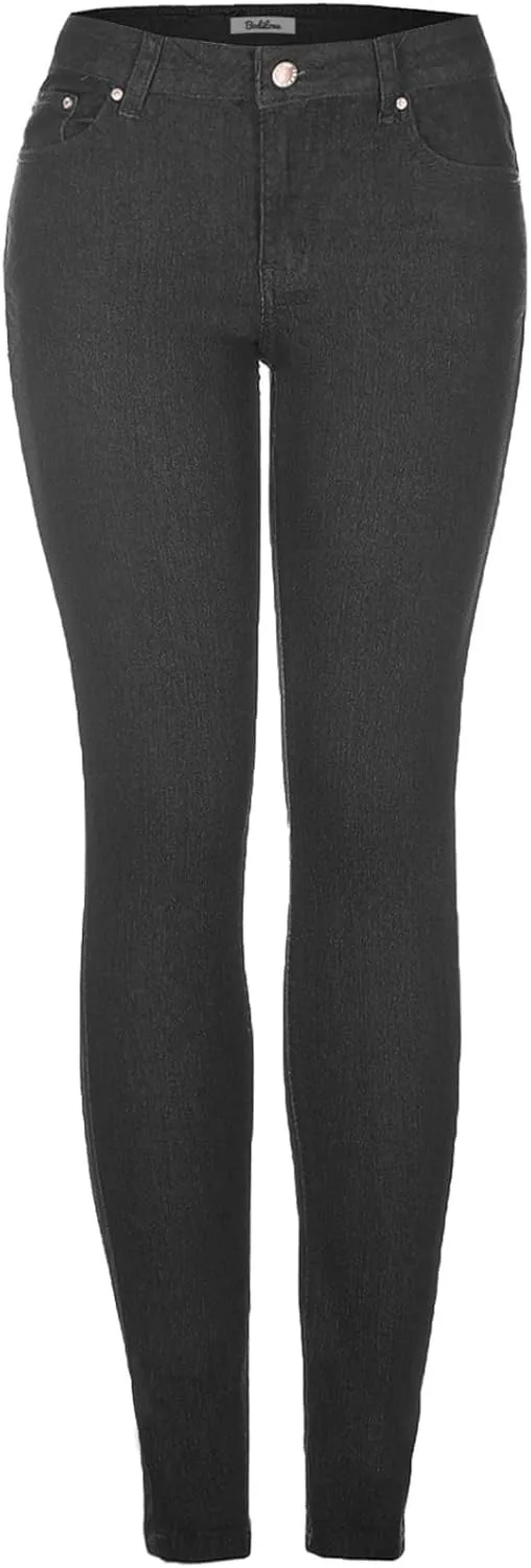 

2LUV Женские скинни джинсы с 5 карманами