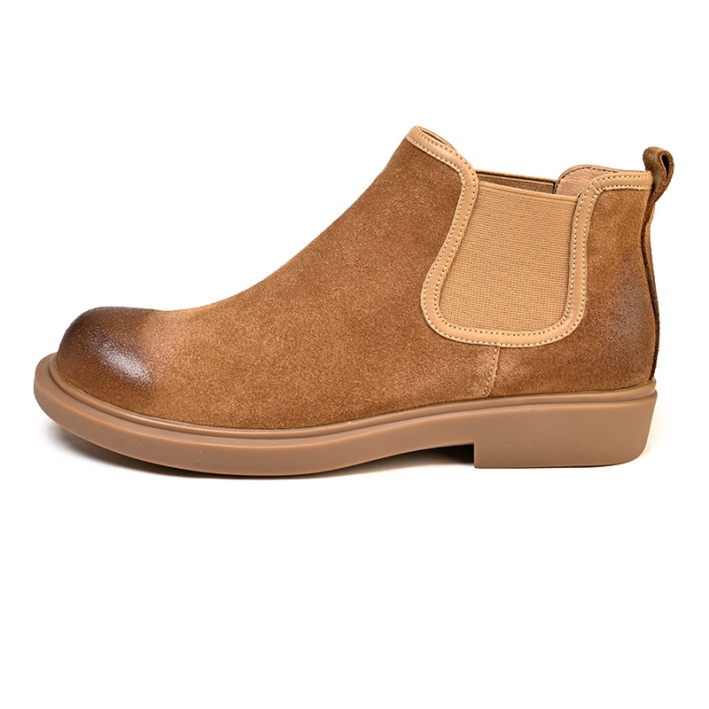 

Brounvanm Мужские челси ботинки абрикосового желтого, цвет Apricot Yellow