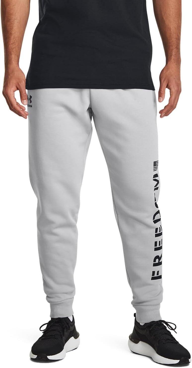 

Брюки Under Armour Freedom Rival Joggers, цвет Mod Gray/Black