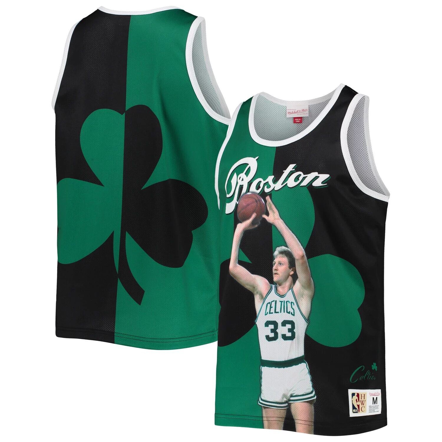 

Мужская майка Mitchell & Ness Larry Bird Kelly зеленая/черная Boston Celtics сублимированная майка игрока, Черный, Мужская майка Mitchell & Ness Larry Bird Kelly зеленая/черная Boston Celtics сублимированная майка игрока