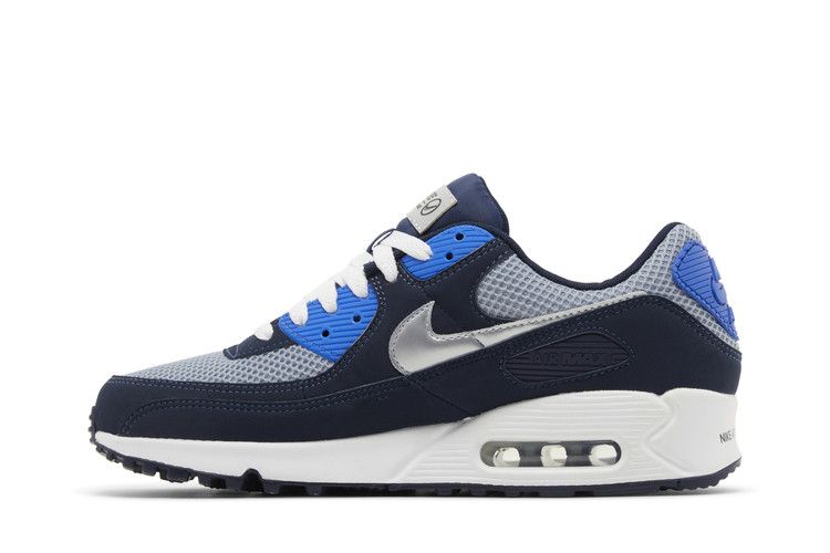 Кроссовки Nike Air Max 90 SE 'Navy Ashen Slate', синий — фото 4