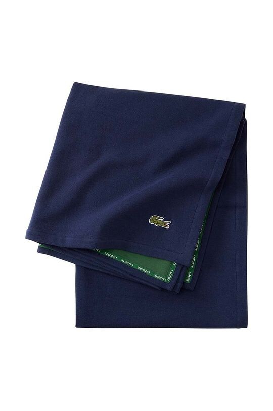 

Хлопковое покрывало Lacoste, синий