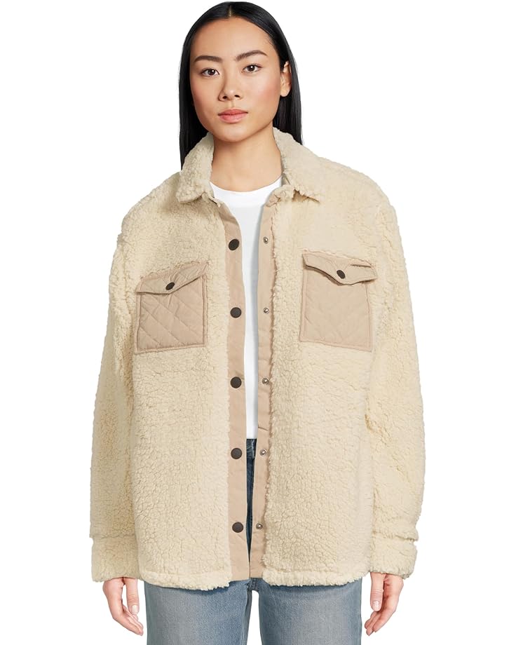 

Женская рубашка-куртка Salty Crew Calm Seas, Natural