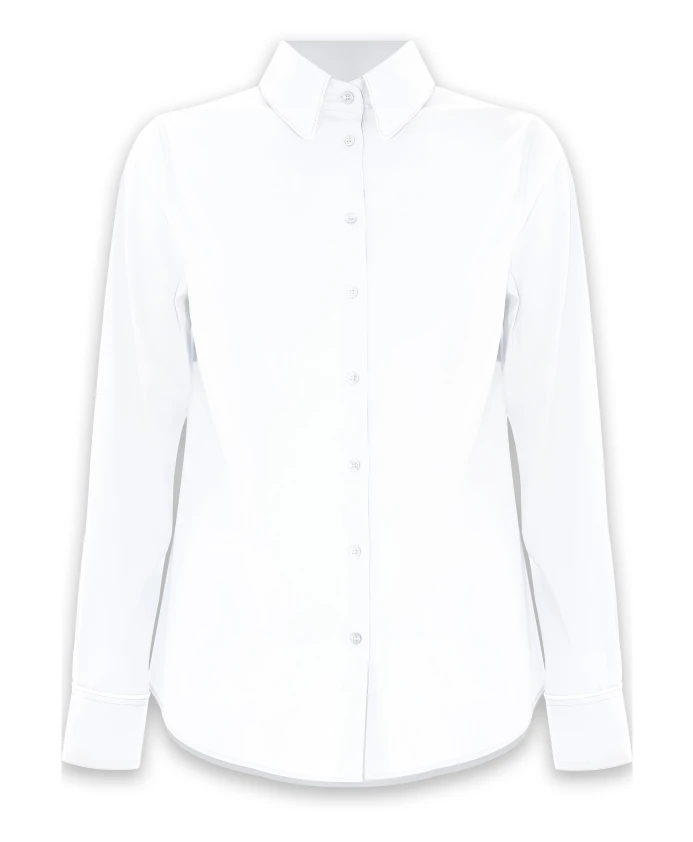 

Профессиональная рубашка с длинными рукавами и застежкой на пуговицы. Kocca, белый