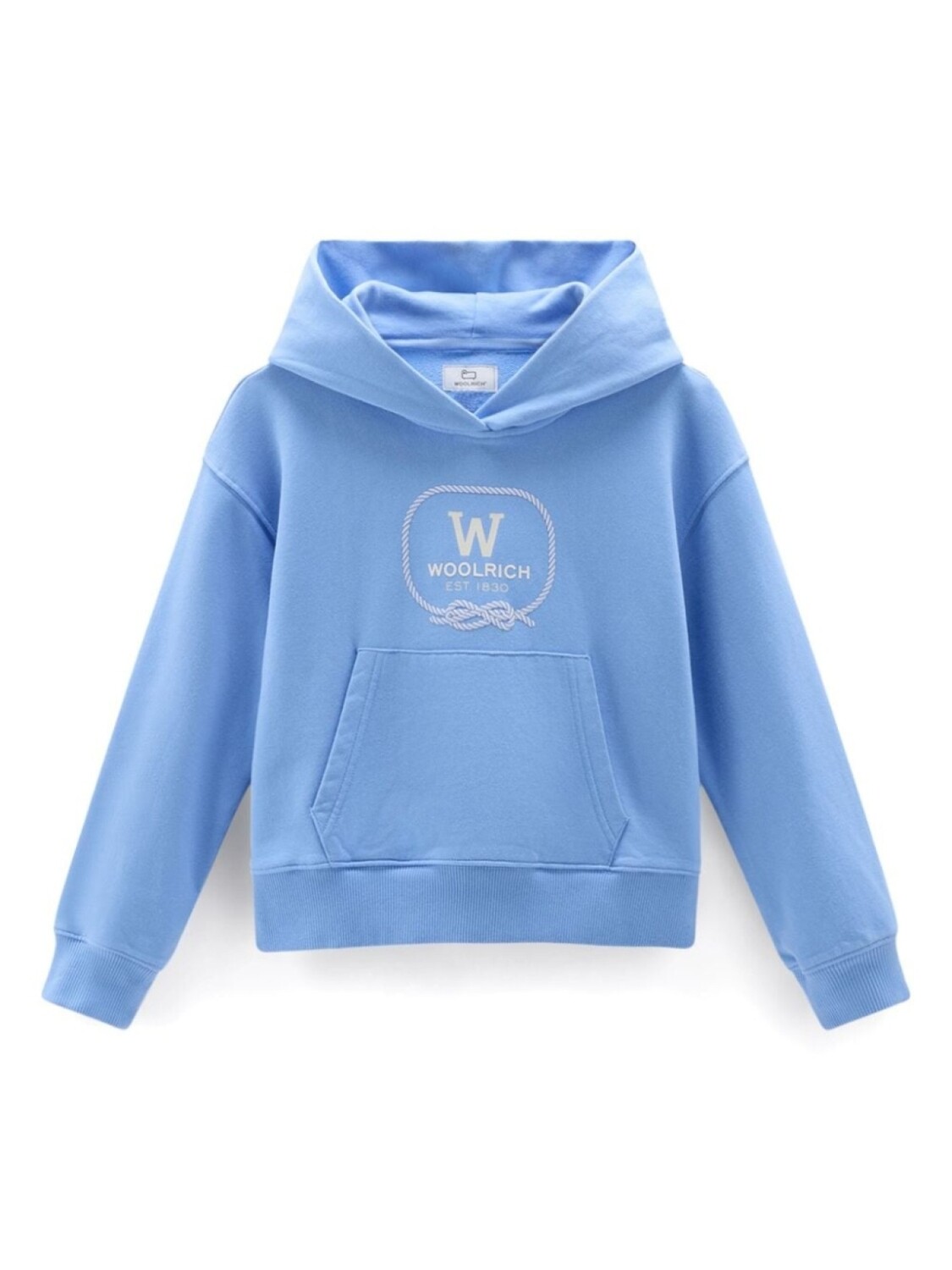 

Woolrich Kids худи с логотипом, синий