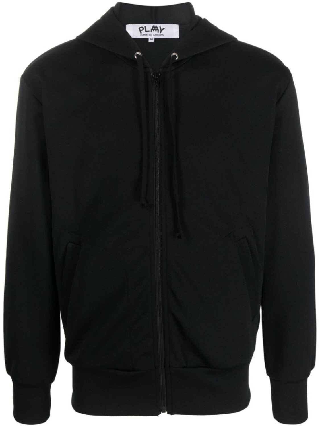 

Худи из коллаборации с the Artist Invader Comme Des Garçons Play, черный