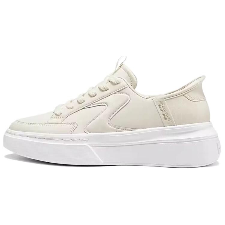 

Кроссовки Skechers Court Classics Skateboarding Shoes Women's Low-top Off-white, цвет Natural